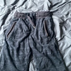 These are shorts with zipper pocket